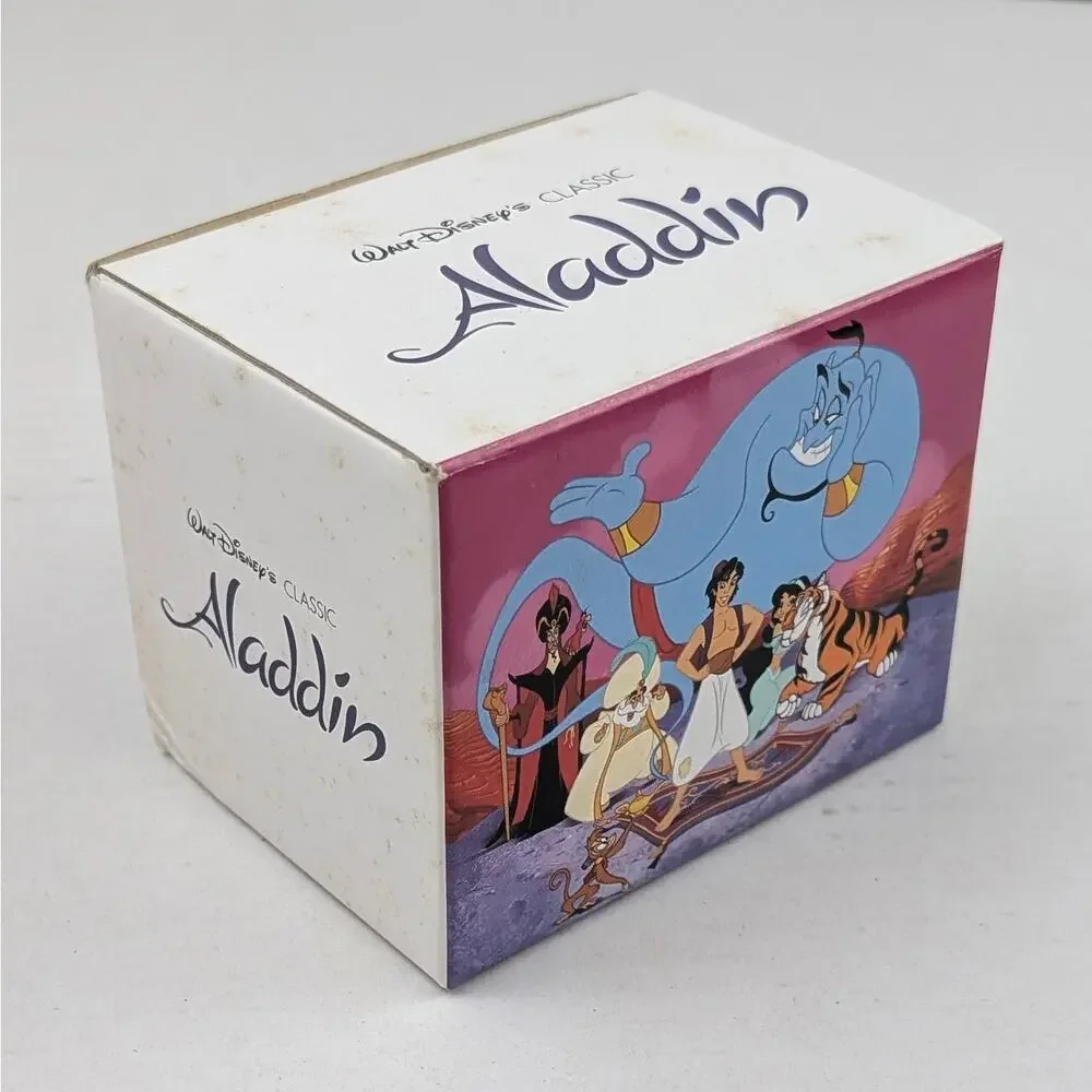 Vintage 1990s Disney Aladdin Jasmine Wedding Figures Empty Display Box
